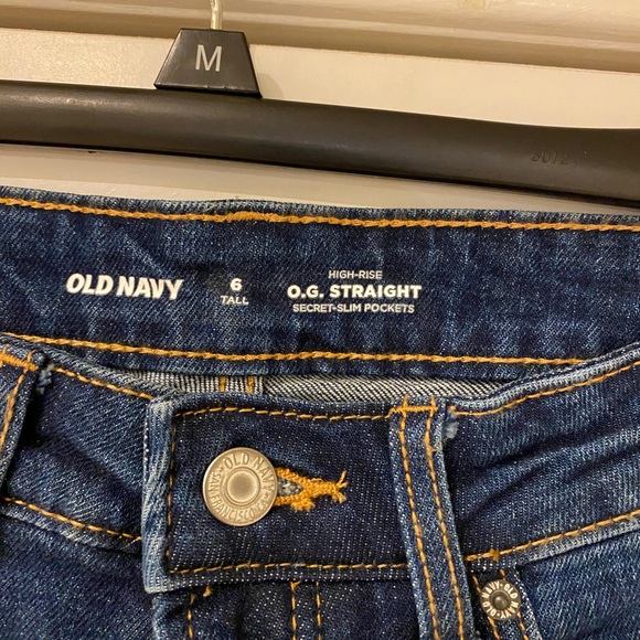 Old Navy Denim - Old Navy, new, OG Straight, size 6 TALL